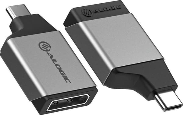 Sovitin Alogic USB-C Ultra Mini -> dPort harmaa