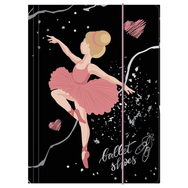 Salkku kuminauhalla A4 Ballerina 11 DERFORM