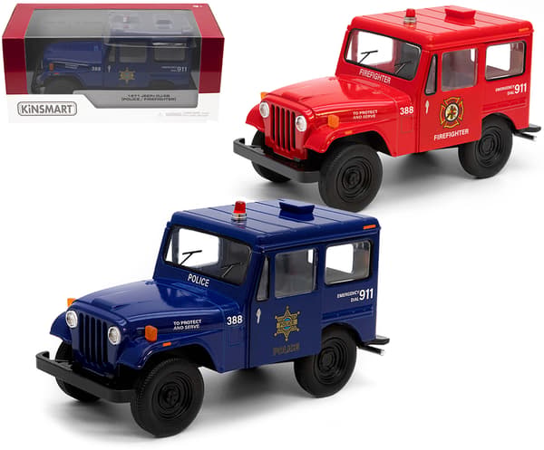 1971 JEEP DJ-5B (POLIS/STRAZ) 1:26