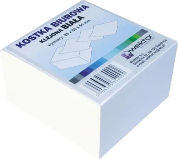 Limblok hvid 85x85mm 5cm