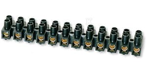 Simet Klemrække LTA12-2,5 gevind 12-polet 2,5mm2 sort - 22210217