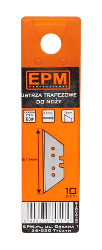 TRAPEZOIDITERÄT 10 KPL