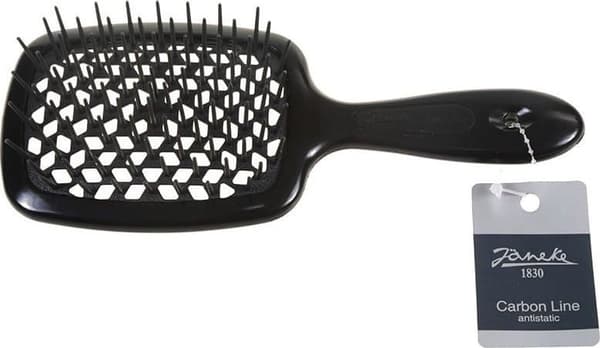 Janeke_Line Carbon Superbrush Carbon Hårborste Svart