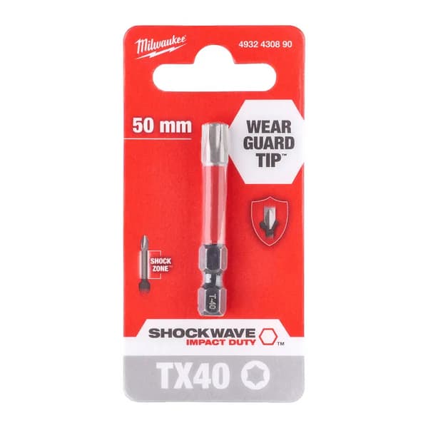 Shockwave slagbits Tx40 50mm 4932430890