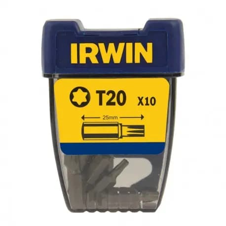 Irwin Torx Bit T20 1/4\" 25mm 10 stk. 10504353