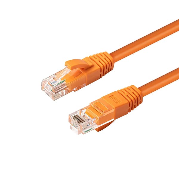MicroConnect CAT6A UTP 10m Orange LSZH