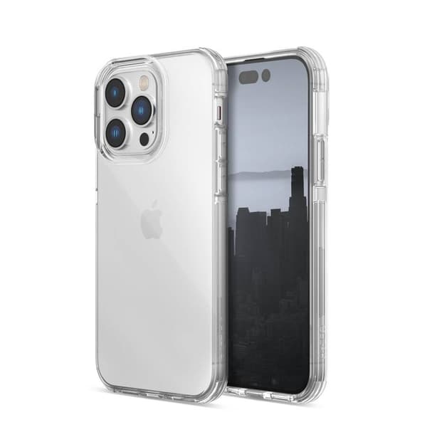 Raptic X-Doria Clear Case iPhone 14 Pro Max panssaroitu läpinäkyvä kotelo