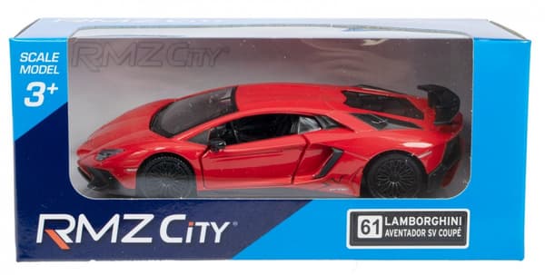 Lamborghini Aventador LP750-4 SV Röd RMZ