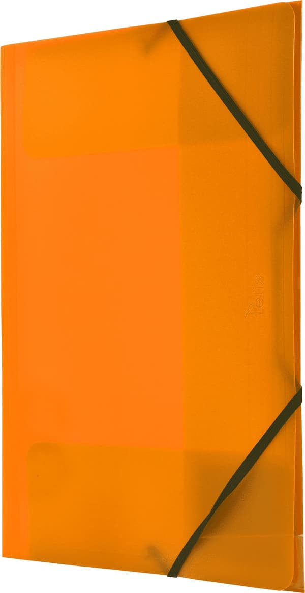 Mappe med elastik nar. A4 orange BT624-P