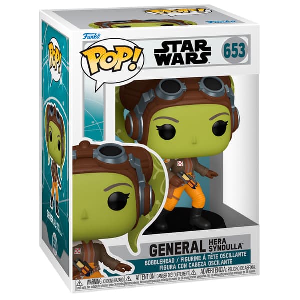 POP-figuuri Star Wars Ahsoka kenraali Hera Syndulla