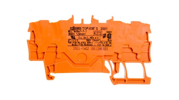 4-leder stik 1,5mm2 orange 2001-1402 TOPJOBS