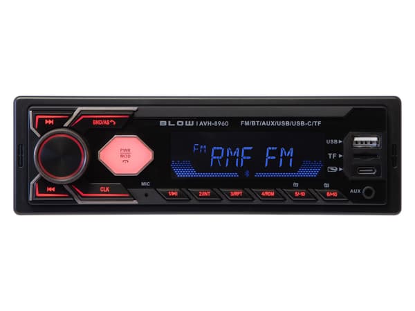 78-347# Radio blow avh-8960 rds mp3/usb/micro sd/bluetooth + usb-c