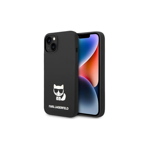 Karl Lagerfeld KLHCP14MSLCTBK iPhone 14 Plus 6,7\" Hardcase sort / sort Choupette silikone krop