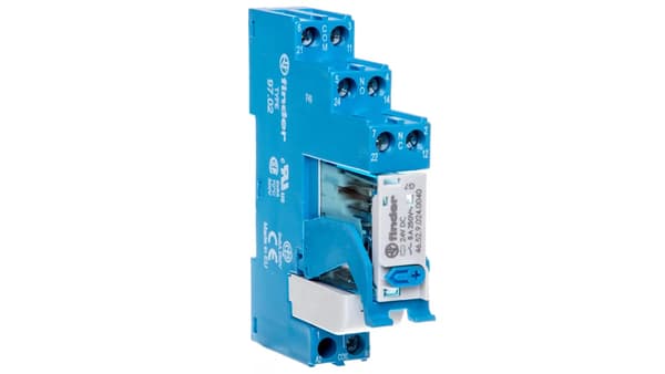 Finder Relæ Koblingsmodul 2P 8A 24V DC (4C.02.9.024.0050)