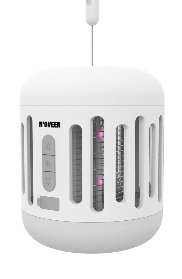 Hyönteislamppu Bluetooth-kaiuttimella NOVEEN IKN863 LED IPX4