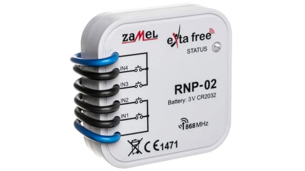 4-kanavainen radiolähetin RNP-02 EXF10000036