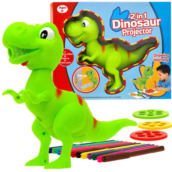 Dinosaur T-rex Overheadprojektor + penna TA0048