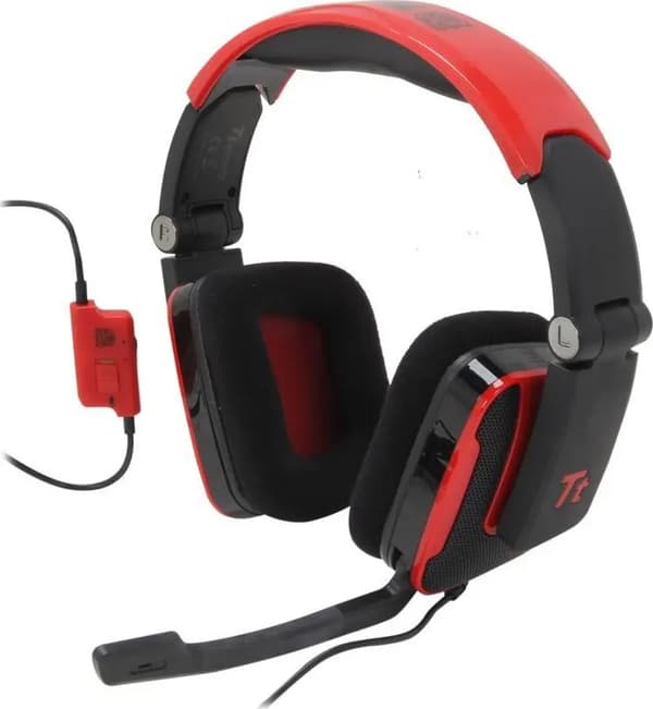 Hörlurar Thermaltake eSports Shock Blasting Red (HT-SHK002ECRE)