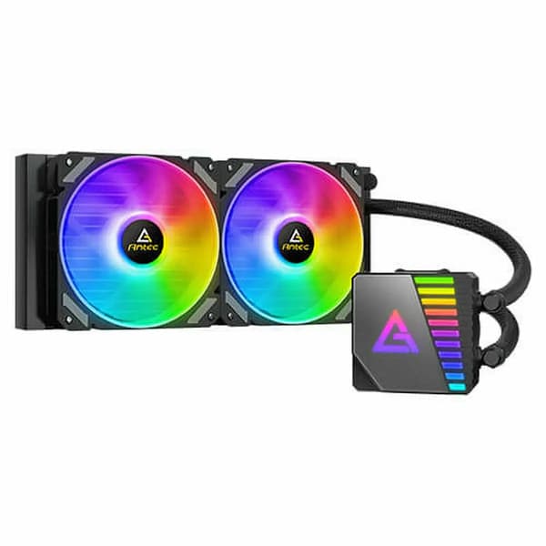 Væskekølesæt Antec 0-761345-74043-2 72 cfm Sort ARGB
