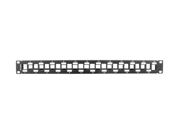 Lanberg PPKS-1224-B - patchpanel (blan