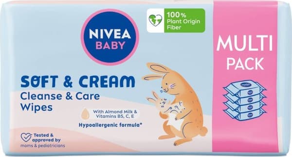 Nivea_Baby Kosteuspyyhkeet Pehmeät&
