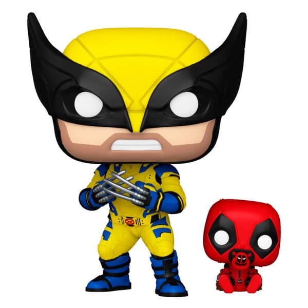 POP figur Marvel Deadpool & Wolverine - Wolverine med Babypool
