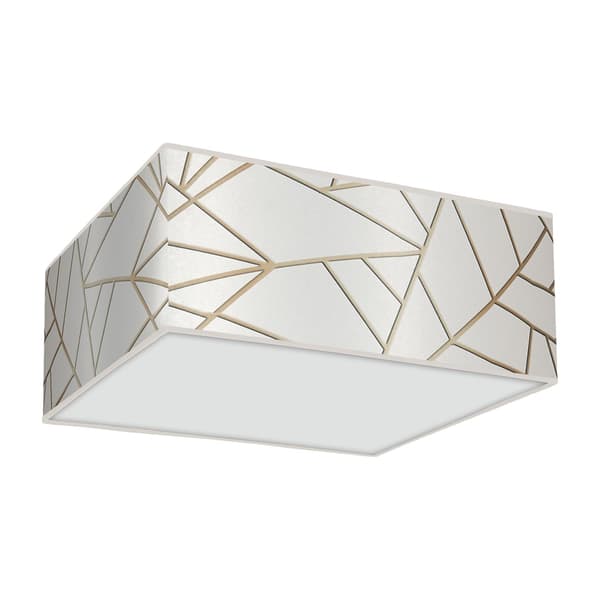 Loftlampe ZIGGY WHITE Hvid/Guld 3xE27