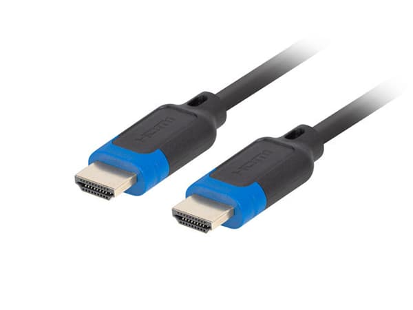 HDMI KABEL M/M V2.1 1M 8K 60HZ CCS SORT LANBERG