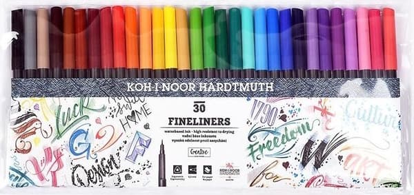 Fineliners 30 farver
