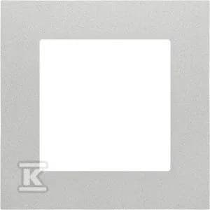 Simon 55 1-facksram LINE Aluminium matt TR1/143