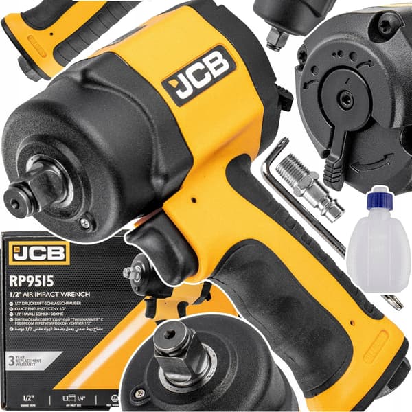 JCB TRYCKLUFTSNYCKEL 1/2\" 1200Nm