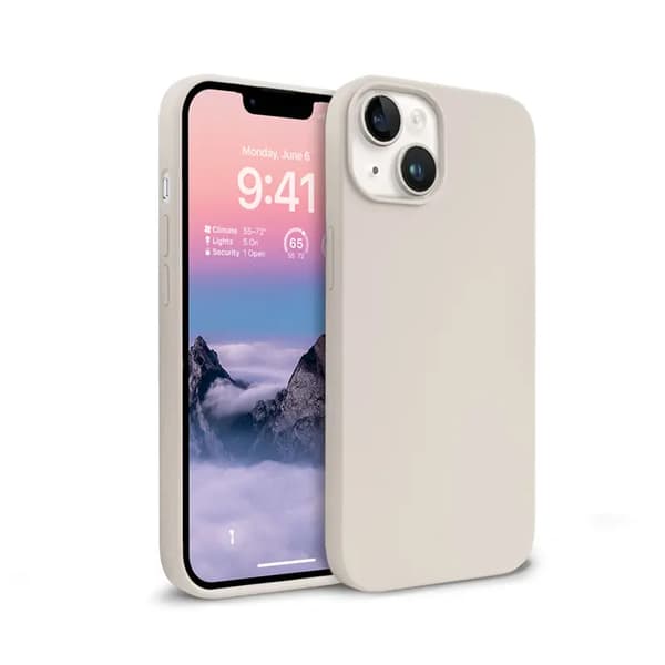 Crong Color Cover - iPhone 14 Plus Cover (Stone Without)