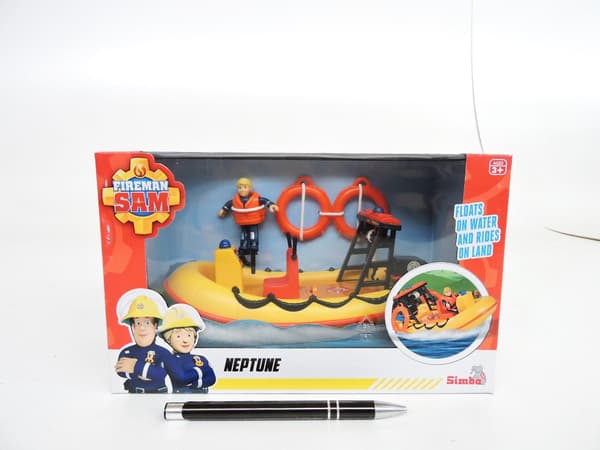 Brandman Sam - Båt Neptunus med figur ver.2