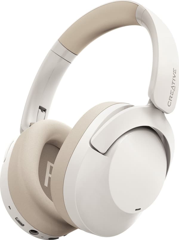 Zen Hybrid 2 (hvid, Bluetooth, USB-C, ANC)
