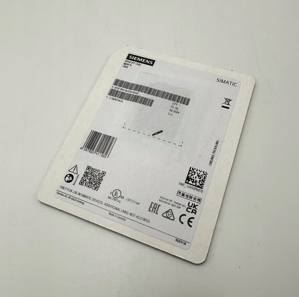 Hukommelseskort 12MB til S7-1x00 CPU/SINAMICS 6ES7954-8LE04-0AA0