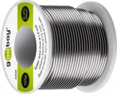Goobay Oljefri lödtenn 1mm 250g (40845)