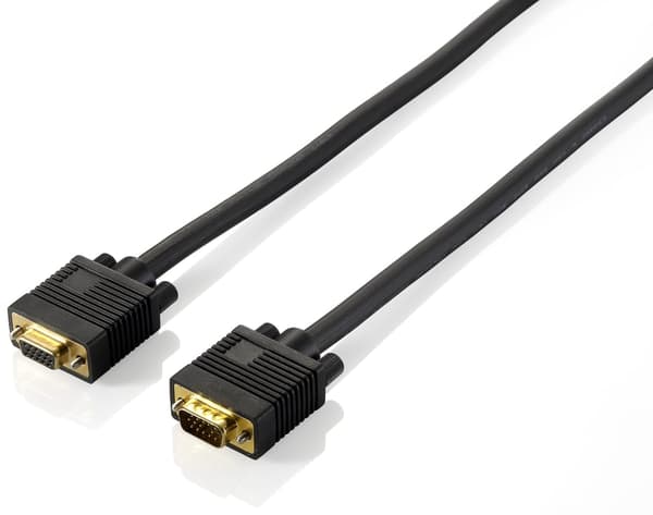 Cable Equip D-Sub (VGA) - D-Sub (VGA) 1,8m musta (218130)
