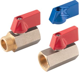 MINI KUGLEHANE GW/Z, 3/8\", F-COMFORT