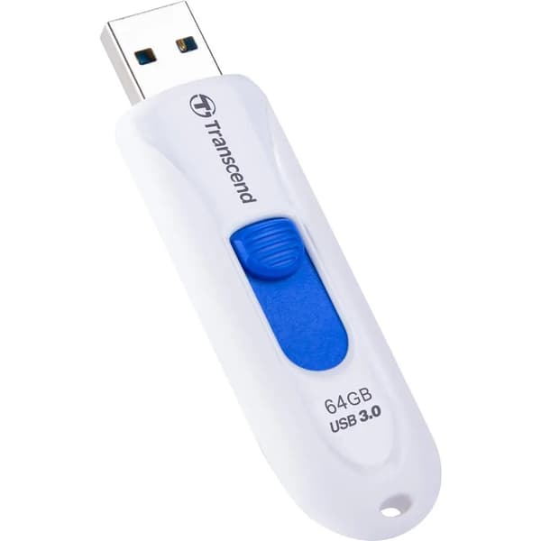 Transcend JetFlash 790 64GB USB 3.1 Gen 1 Valkoinen