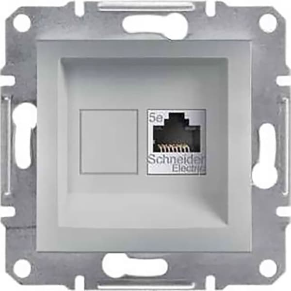 Schneider ASFORA Täcklock utan ram aluminium (EPH5600161)