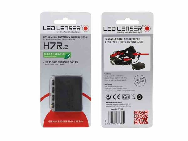 Ledlenser akku H7R.2 otsavalaisimeen
