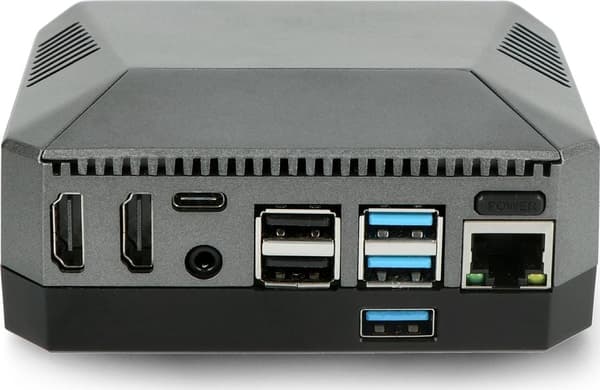 Argon40-fodral Argon ONE M.2 Raspberry Pi 4B (ARG-17273)