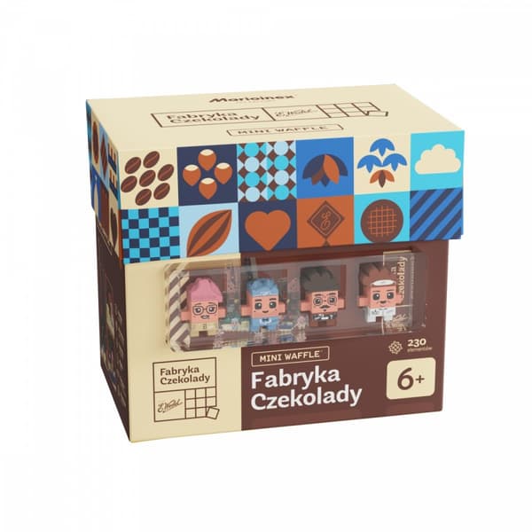 Mini Waffle Wedel 230el Chokoladefabrik