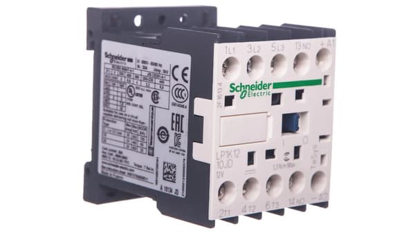 Effektkontaktor 12A 3P 12V DC 1Z 0R LP1K1210JD
