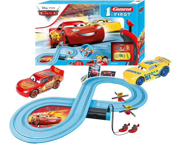 Disney Pixar Bilar Blixten & Cruz Racingbana