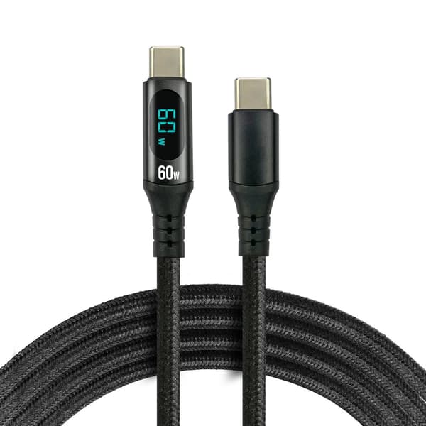 USB-C PD 60W 1,0m everActive CBB-1PDL -kaapeli