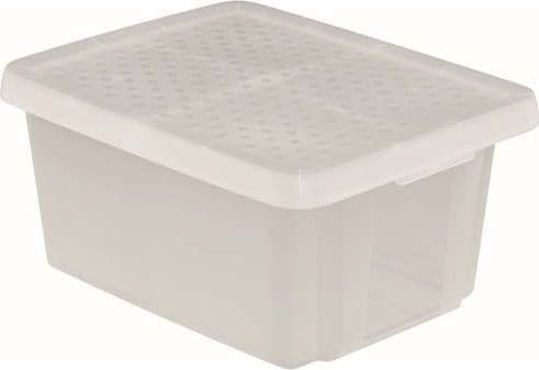 CURVER BEHÅLLARE ESSENTIALS 26L MED LOCK/TRANSPARENT