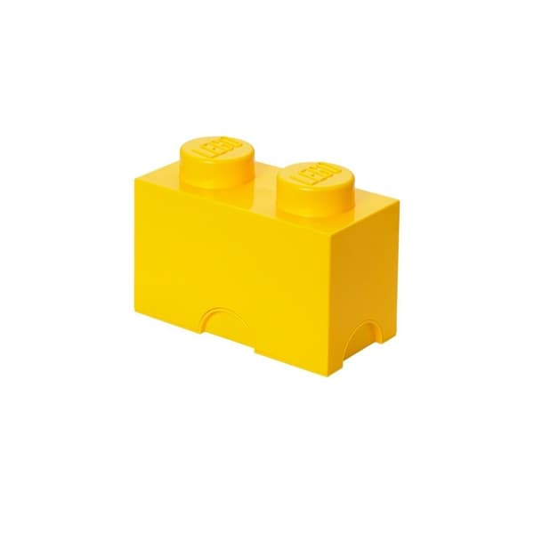 Lego Förvaringskloss 2 gul