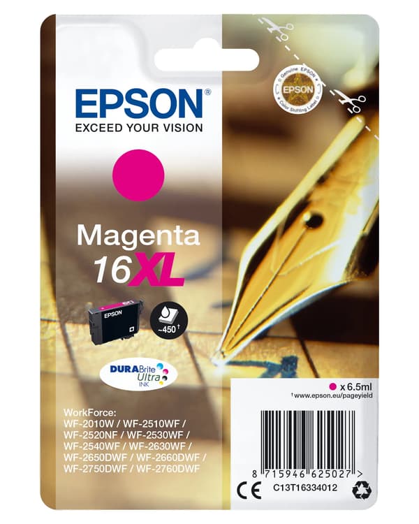 Epson DURABrite Ultra blækpatron 16XL
