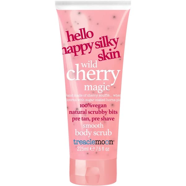 TREACLEMOON Wild Cherry Magic Rensende Kropsscrub 225ml